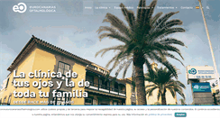 Desktop Screenshot of eurocanariasoftalmologica.com