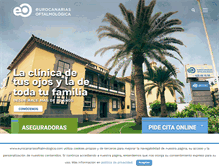 Tablet Screenshot of eurocanariasoftalmologica.com
